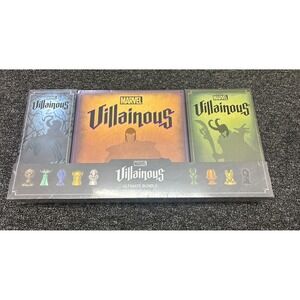 Disney Marvel Villainous Core Board Game Ultimate Bundle‎ (3-Pack)New-Sealed